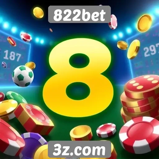 Variedade de jogos disponíveis no 822bet